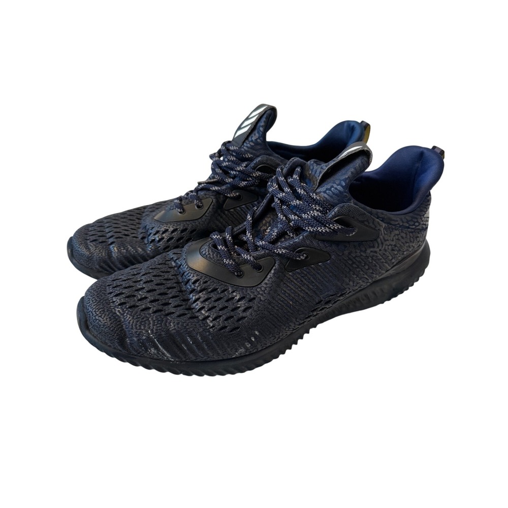 Adidas Alphabounce AMS BW1127‎ Men's Sneakers 11 Navy Athletic Running Shoes
